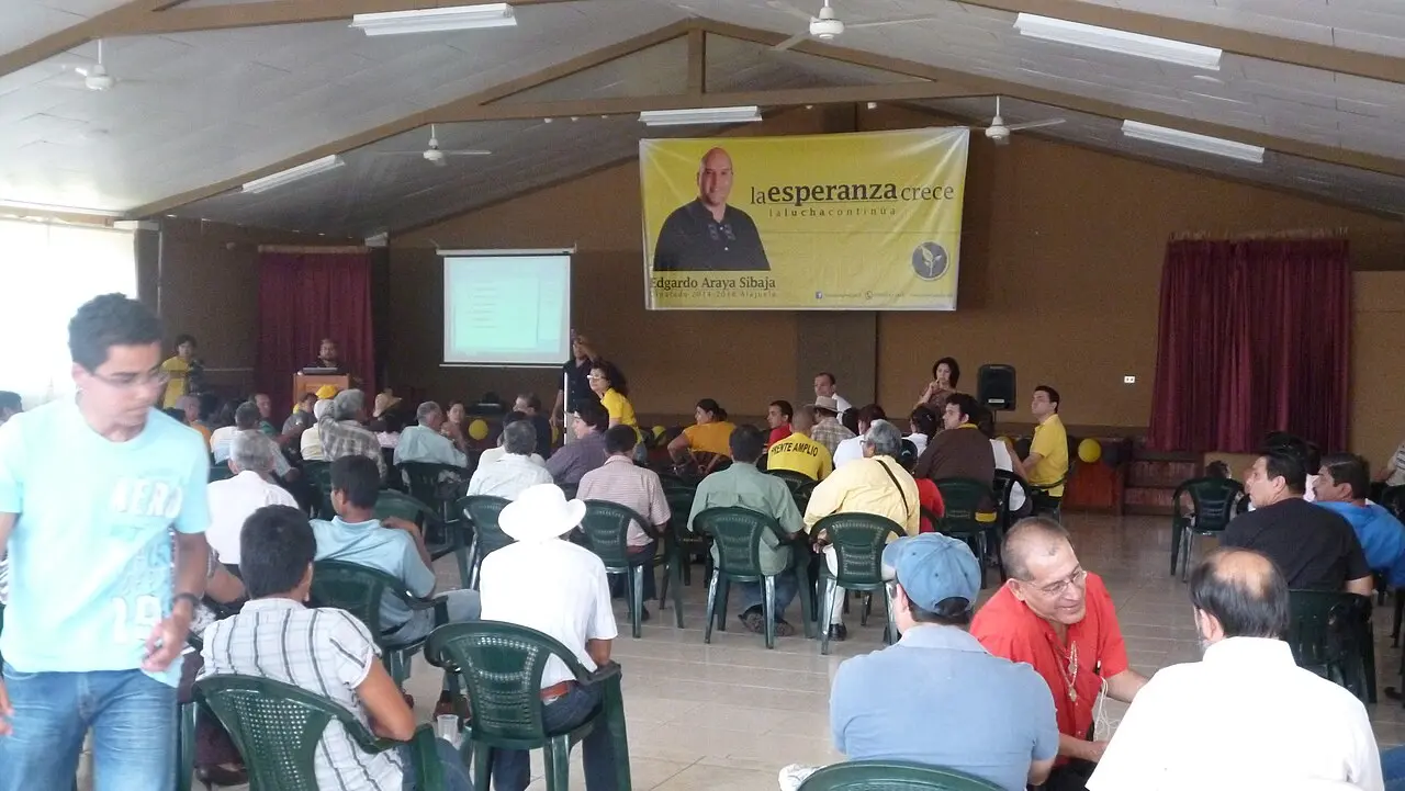 Frente Amplio (Costa Rica) provincial assembly at Quesada in 2013
