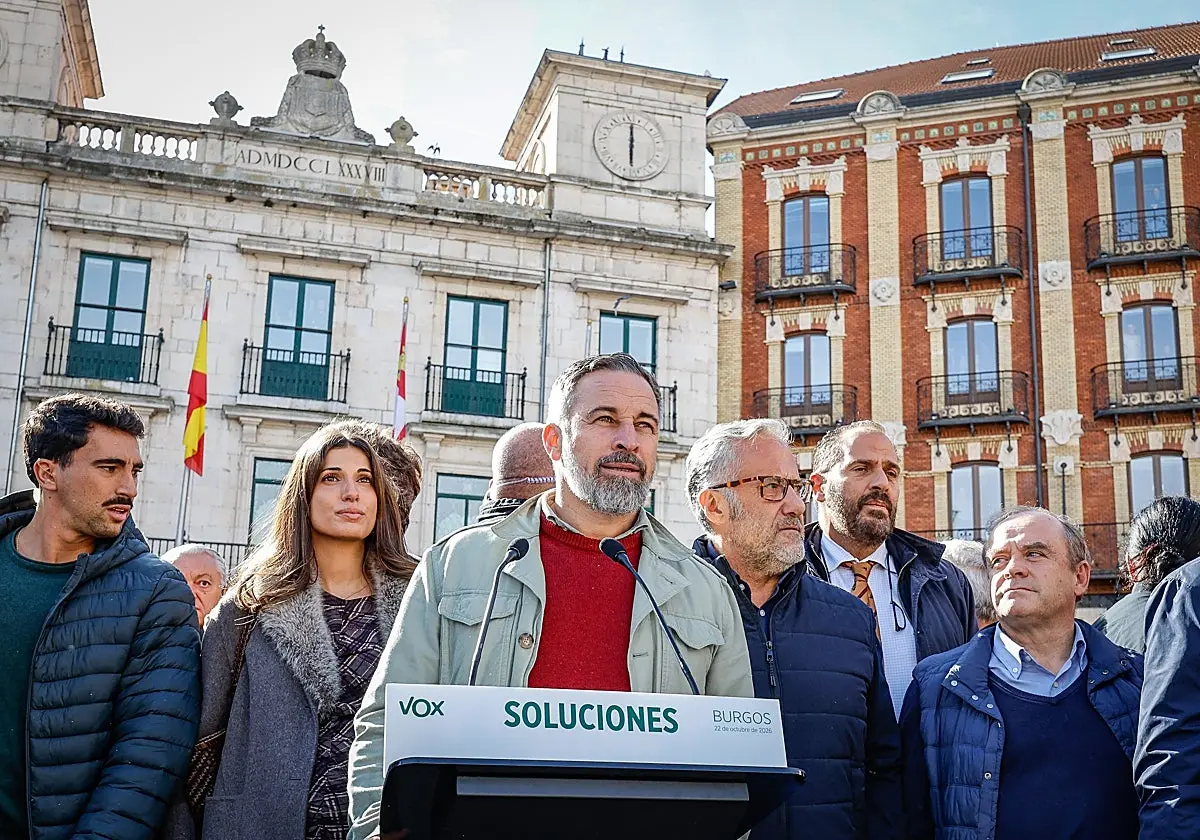 Santiago Abascal. Santiago Abascal. (EP.)