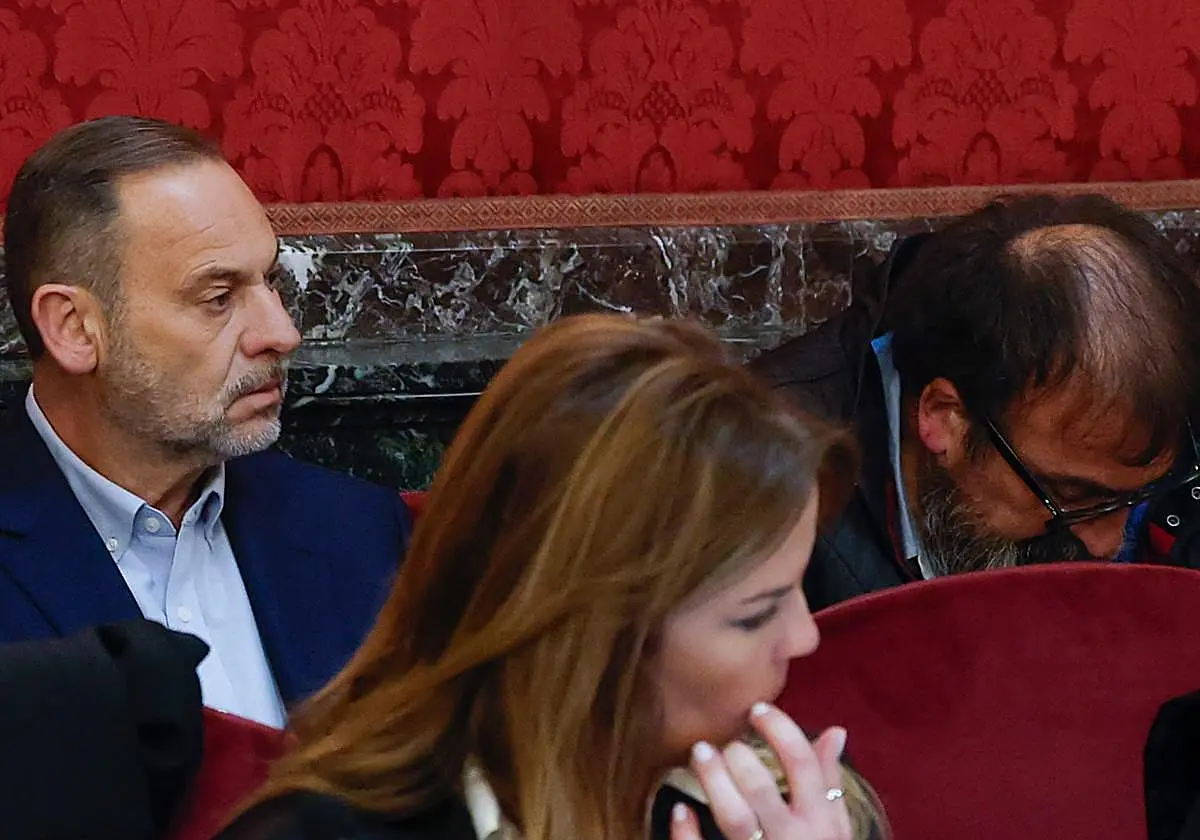 José Luis Ábalos y Koldo García en el Tribunal Supremo. José Luis Ábalos y Koldo García en el Tribunal Supremo. (EFE)