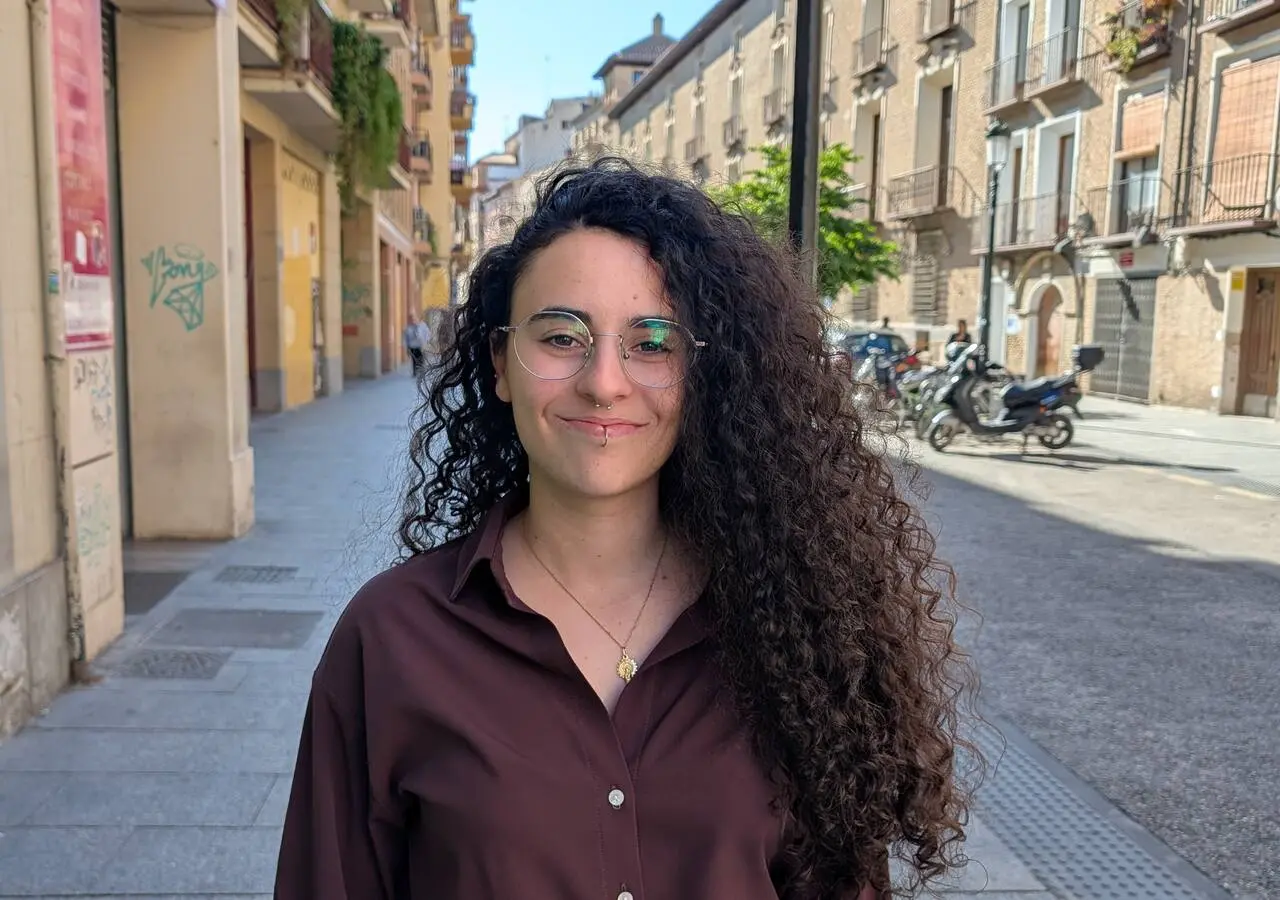 Marina Rodríguez, candidata de CHA - Frente Amplio Aragón por la provincia de Zaragoza / Chunta Aragonesista