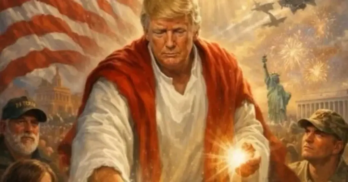 Trump usa en campaña un vídeo que le presenta como “el guardián creado por Dios”