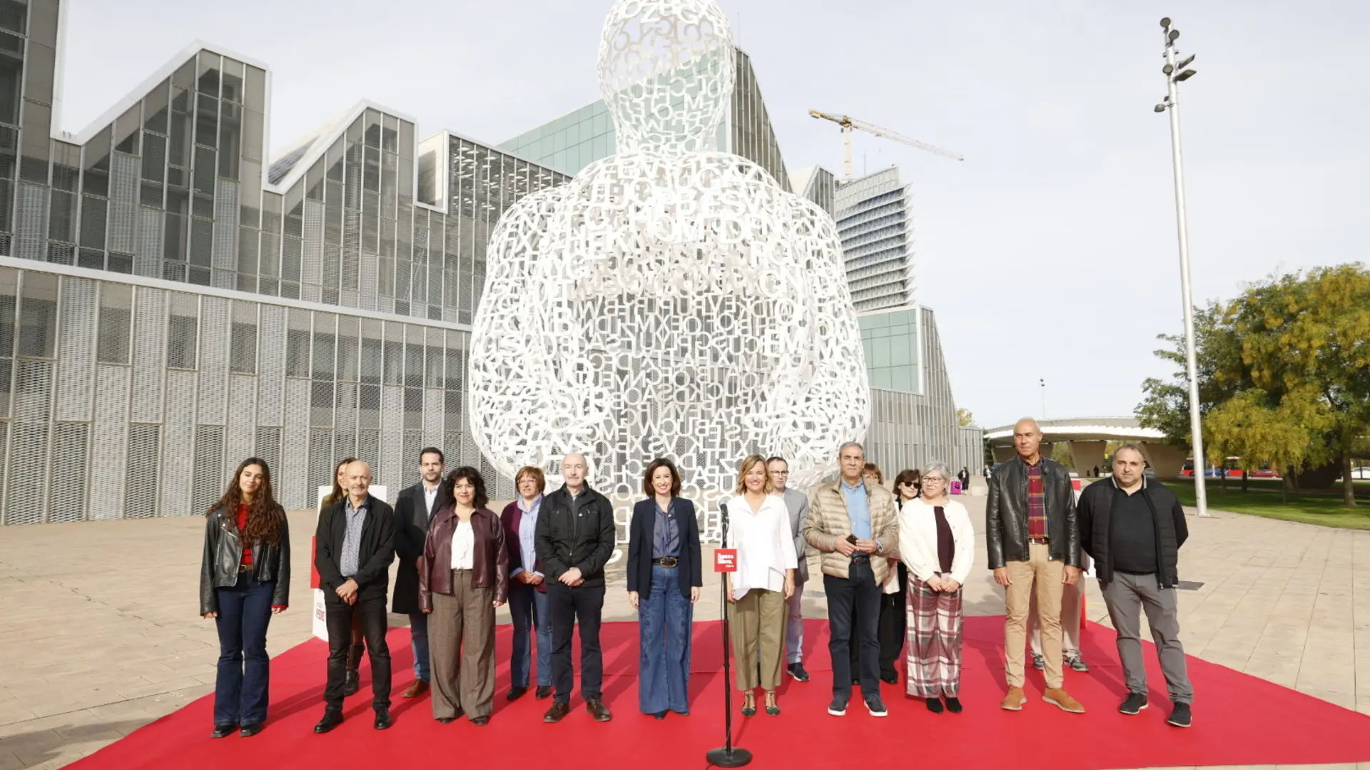 Presentación candidaturas PSOE-Zaragoza al Congreso y Senado