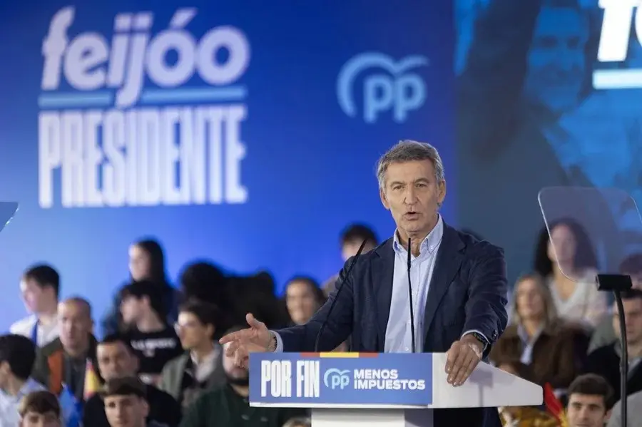 Feijóo advierte del objetivo de que el PP no saque el 29-N el “resultado” que merece España