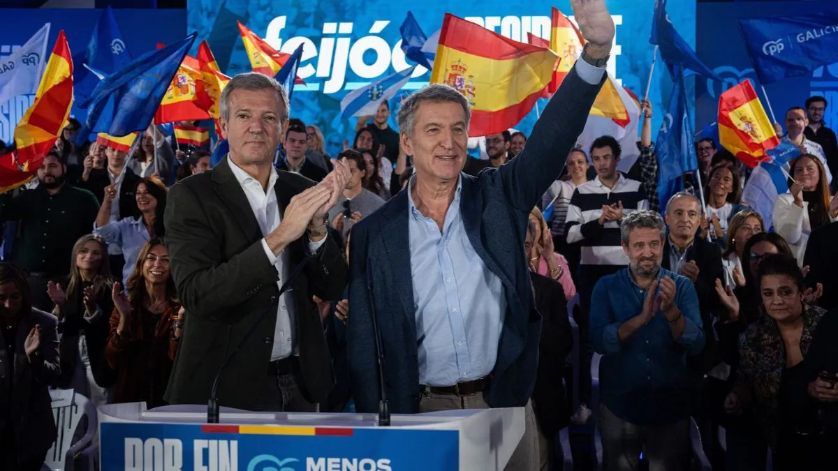Feijóo advierte al PSOE si llega a Moncloa