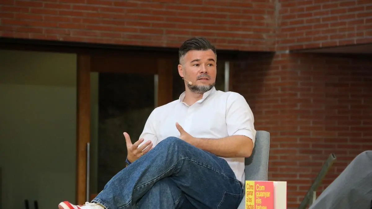Rufián asegura que quiere ser presidente de Catalunya “después de Junqueras”