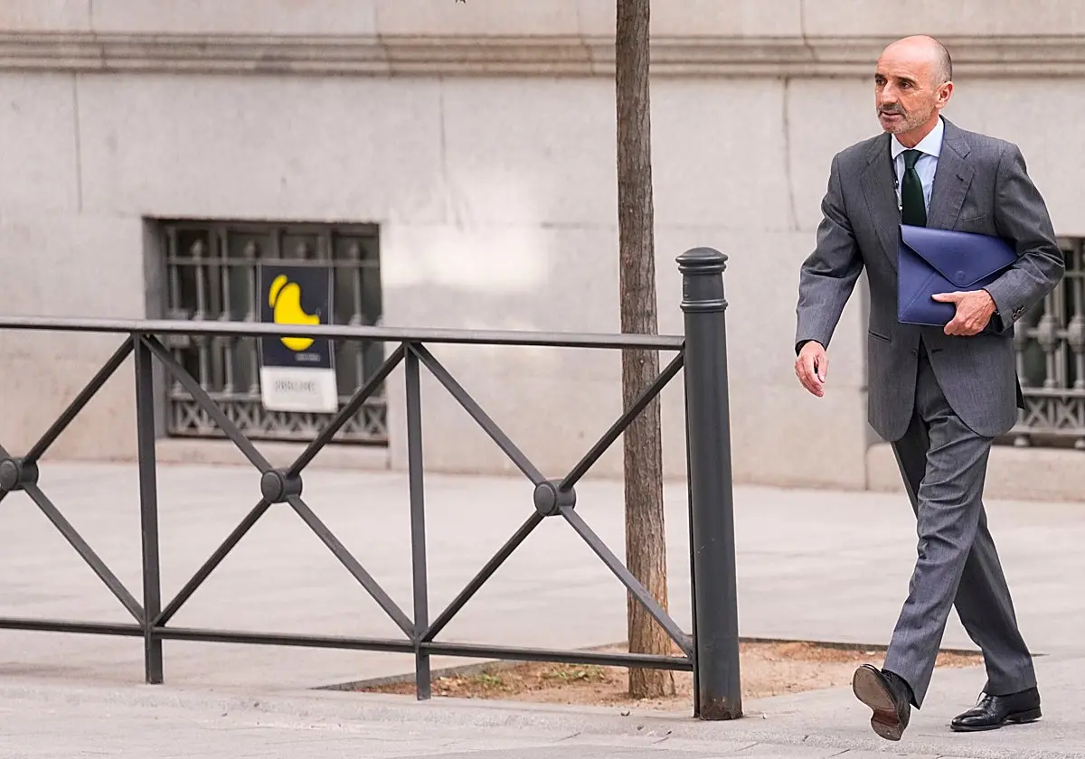 'Julito' Martínez se dirige a la declaración en la Audiencia Nacional el pasado 21 de julio 'Julito' Mart