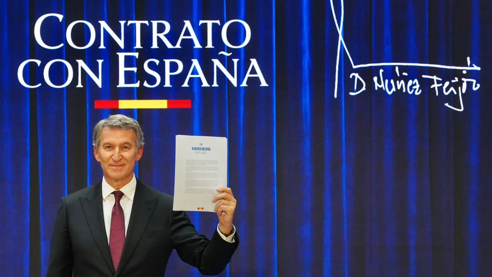 Las 23 iniciativas bloqueadas que Feijóo esgrime como aval de sus 15 compromisos con España