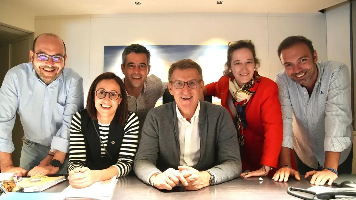 Feijóo blinda de nuevo en las listas al núcleo duro que lo acompaña desde Galicia
