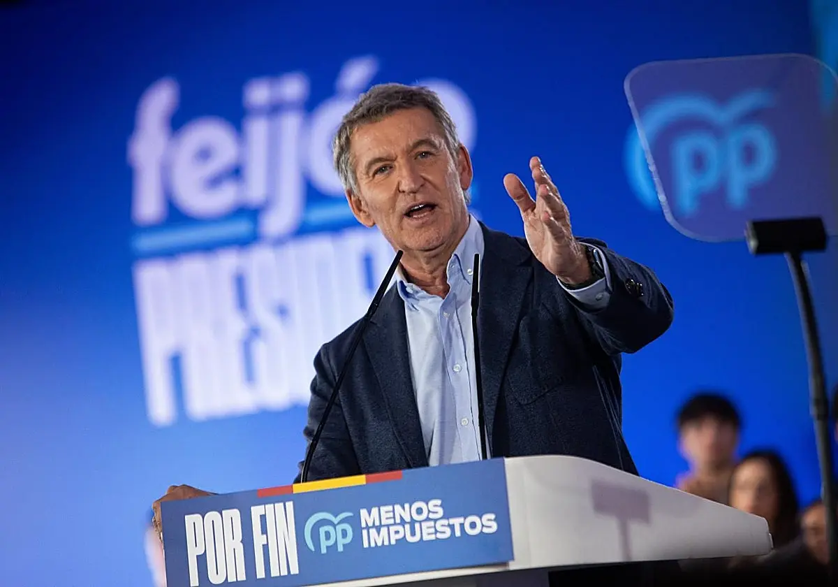 Feijóo vuelve a Galicia por segundo fin de semana consecutivo para “un gran acto” de precampaña en La Coruña