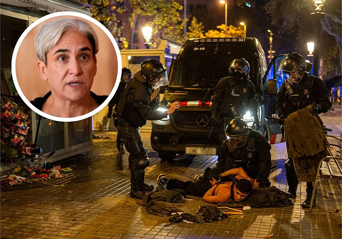 Guardia Urbana de Barcelona culpa a Ada Colau de alimentar el radicalismo tras disturbios del sábado