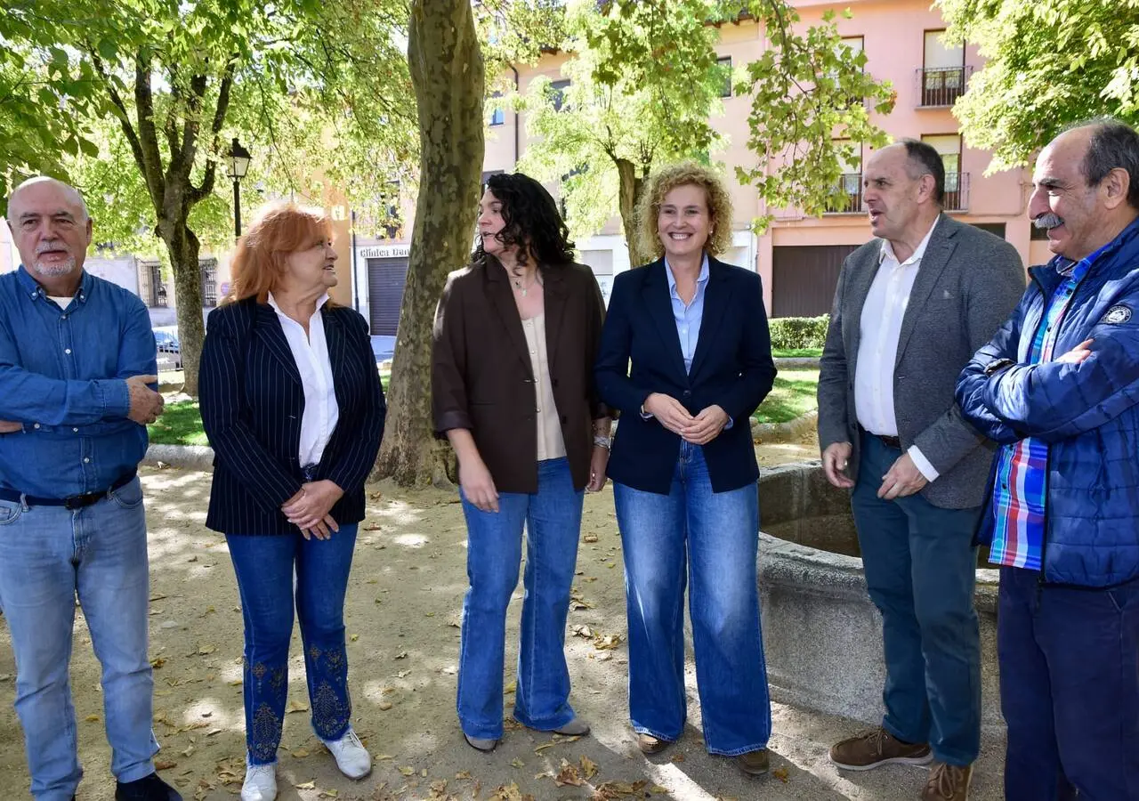 Candidatos del PSOE de Segovia