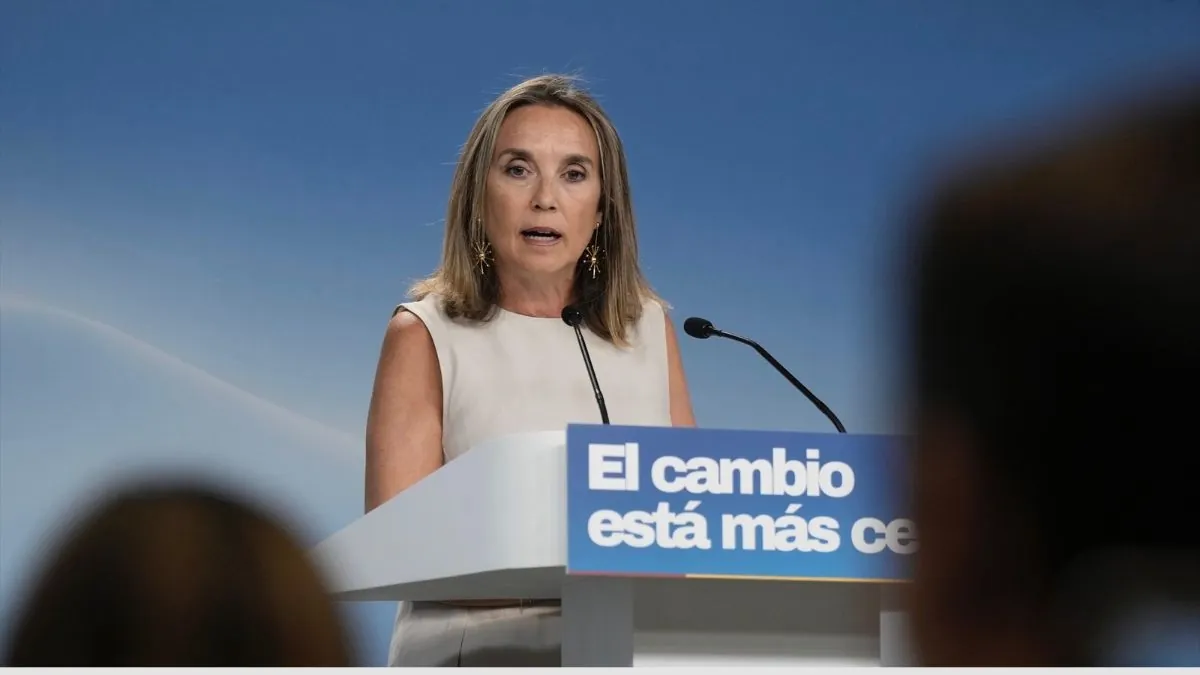 Cuca Gamarra pide en Soria un Gobierno “que devuelva la decencia” para el 29-N