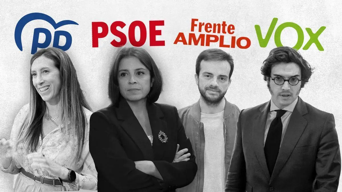 PP y Vox reducen sus candidatos al Senado en Asturias frente a la lista conjunta de PSOE y Frente Amplio