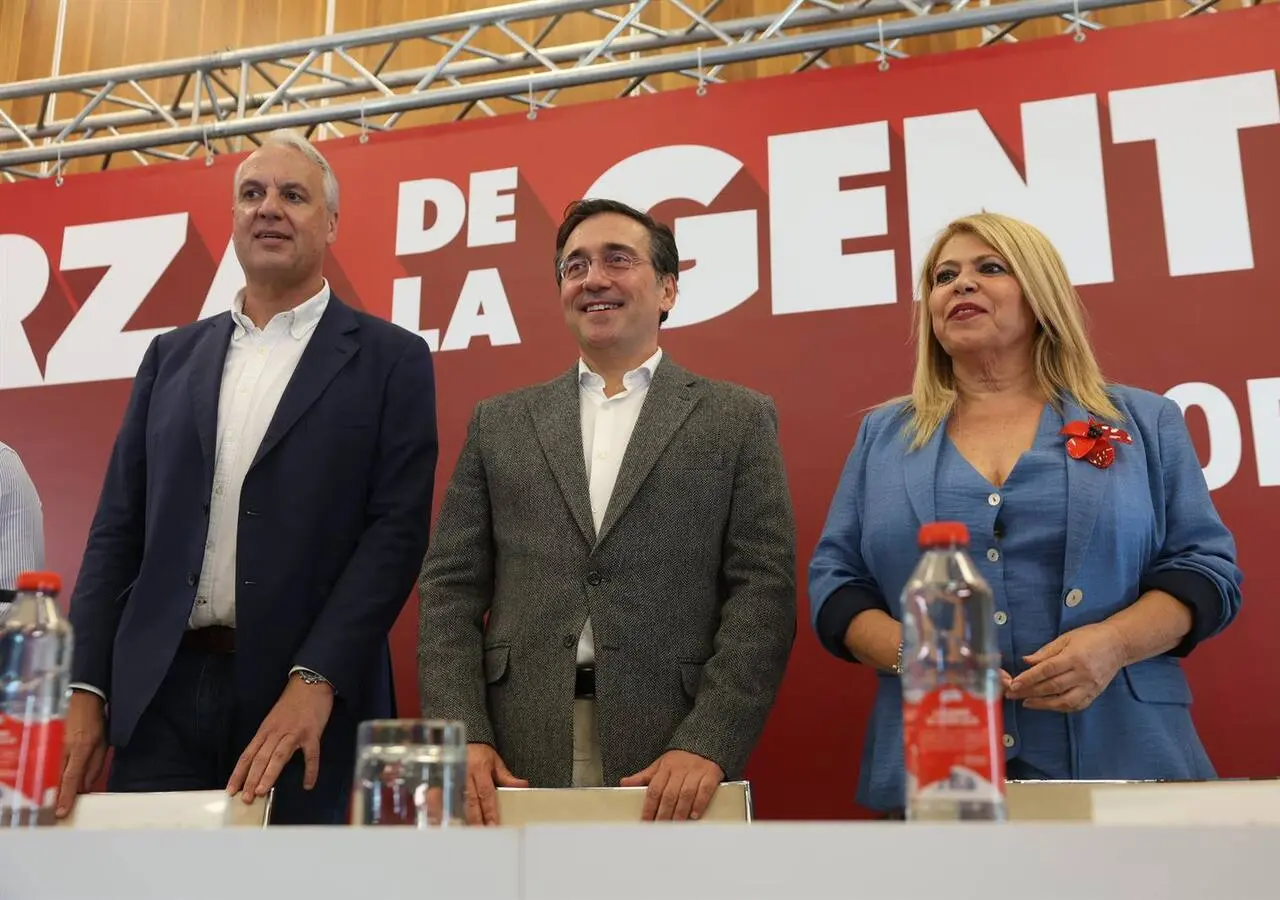 26/10/2026 El candidato número uno del PSOE al Congreso por la provincia de Cádiz y ministro de Asuntos Exteriores, José Manu