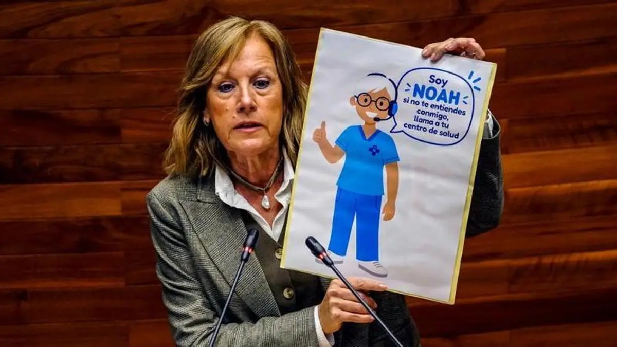 Conchita Saavedra defiende la telefonista virtual Noah, que ha atendido 900.000 llamadas en Asturias