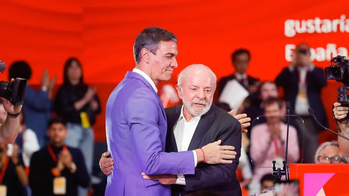 Sánchez sondea un mitin con Lula para identificarse con su “remontada”