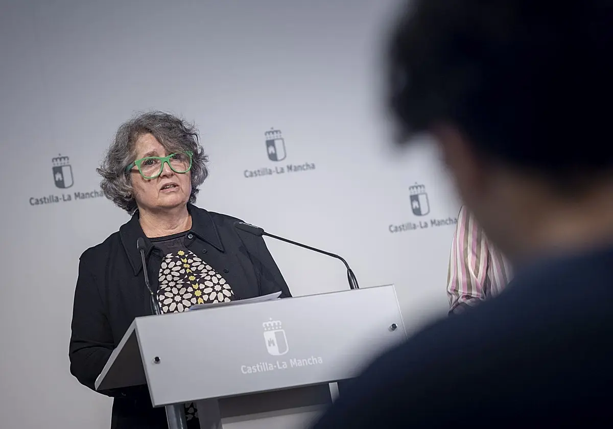 Mercedes Gómez, consejera de Desarrollo Sotenible, ha presentado la primera ley de Calidad Ambiental. Mercedes Gómez, conseje