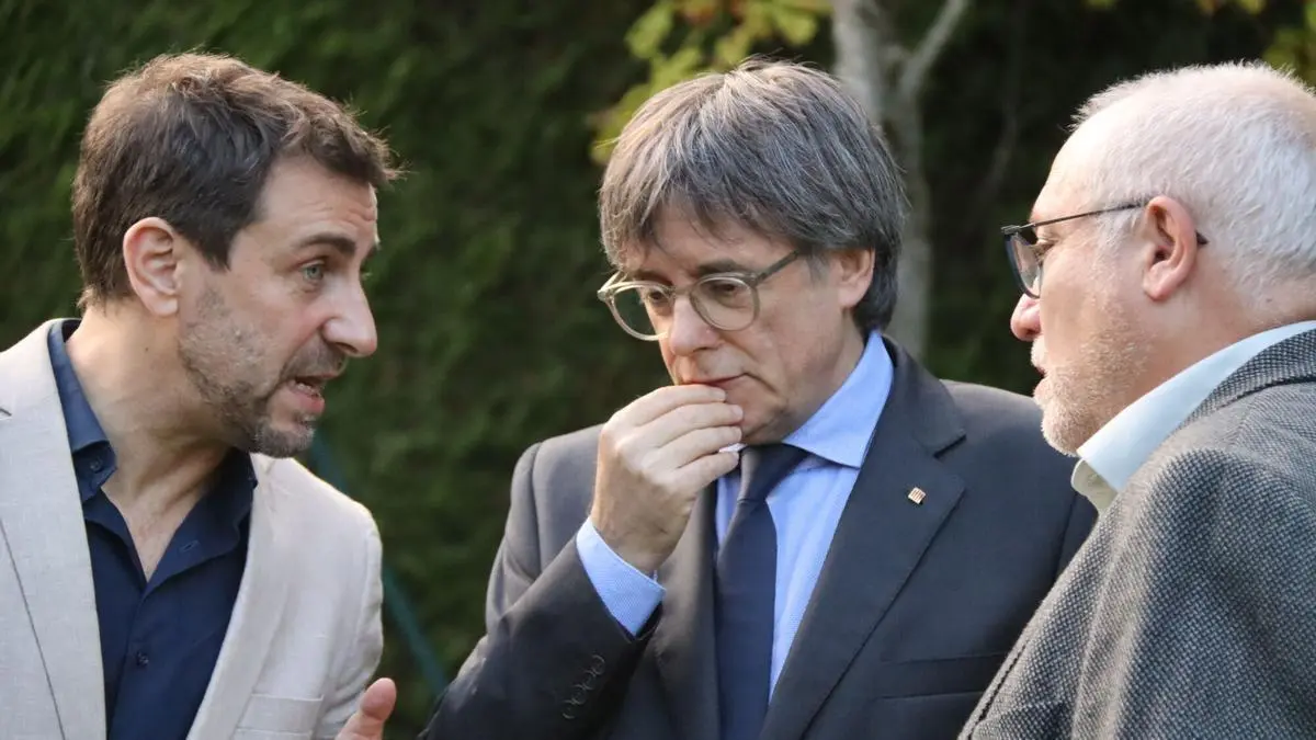 Puigdemont llama a aprovechar las “crisis” de España en el noveno aniversario de la DUI
