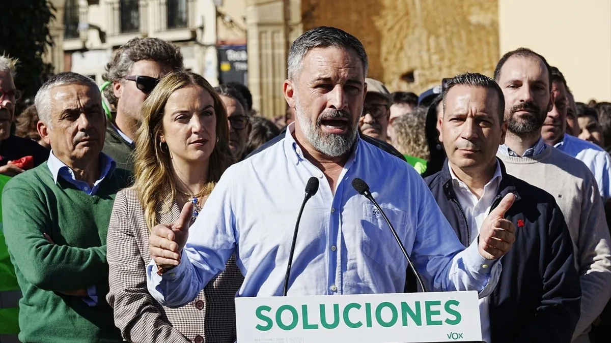 Abascal se querellará contra el subdelegado en Zamora por «actos de intimidación» El líder de Vox, Santiago Abascal. | Europa