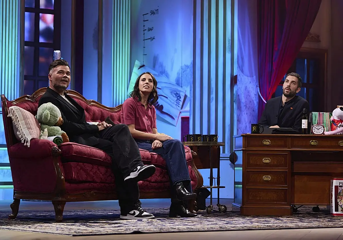 Gabriel Rufián e Irene Montero reclaman rebajar los alquileres un 40 % en La Revuelta