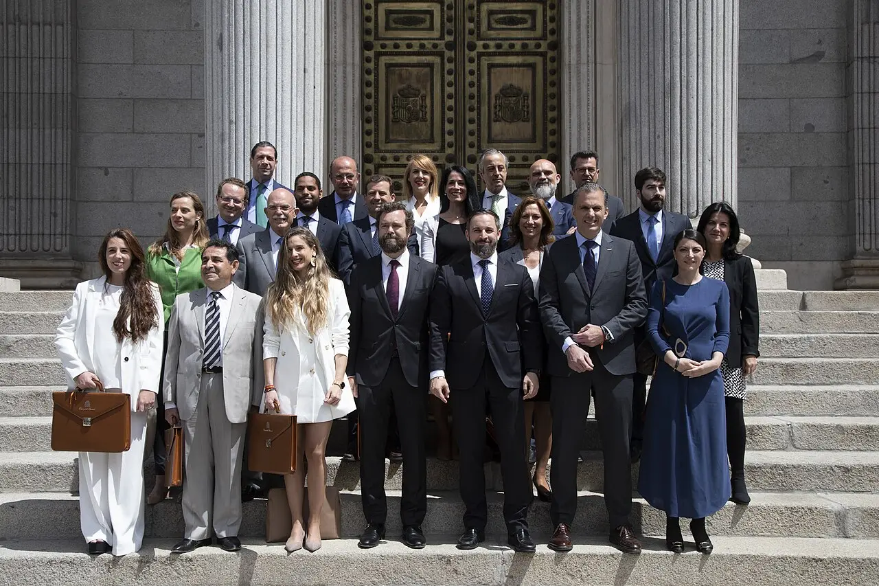 Los 24 diputados de VOX en el Congreso de los Diputados 17.05.2019 - 46952140885