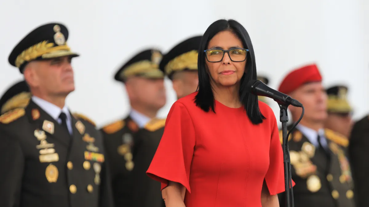 Delcy Rodríguez pide que las futuras elecciones en Venezuela sirvan para “resolver problemas”
