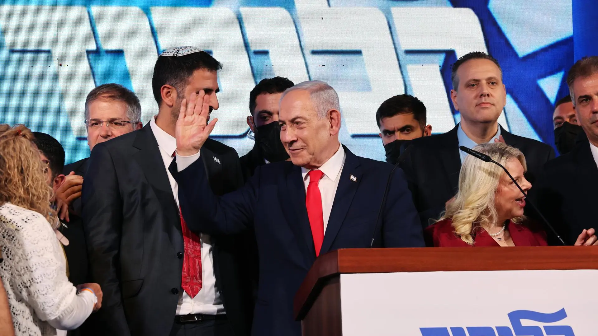 Netanyahu resiste en Israel con 56 escaños y Eisenkot no suma la mayoría de 61