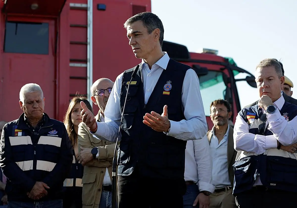 Sánchez se ha desplazado al lugar donde ha ocurrido el accidente Sánchez se ha desplazado al lugar donde ha ocurrido el accid