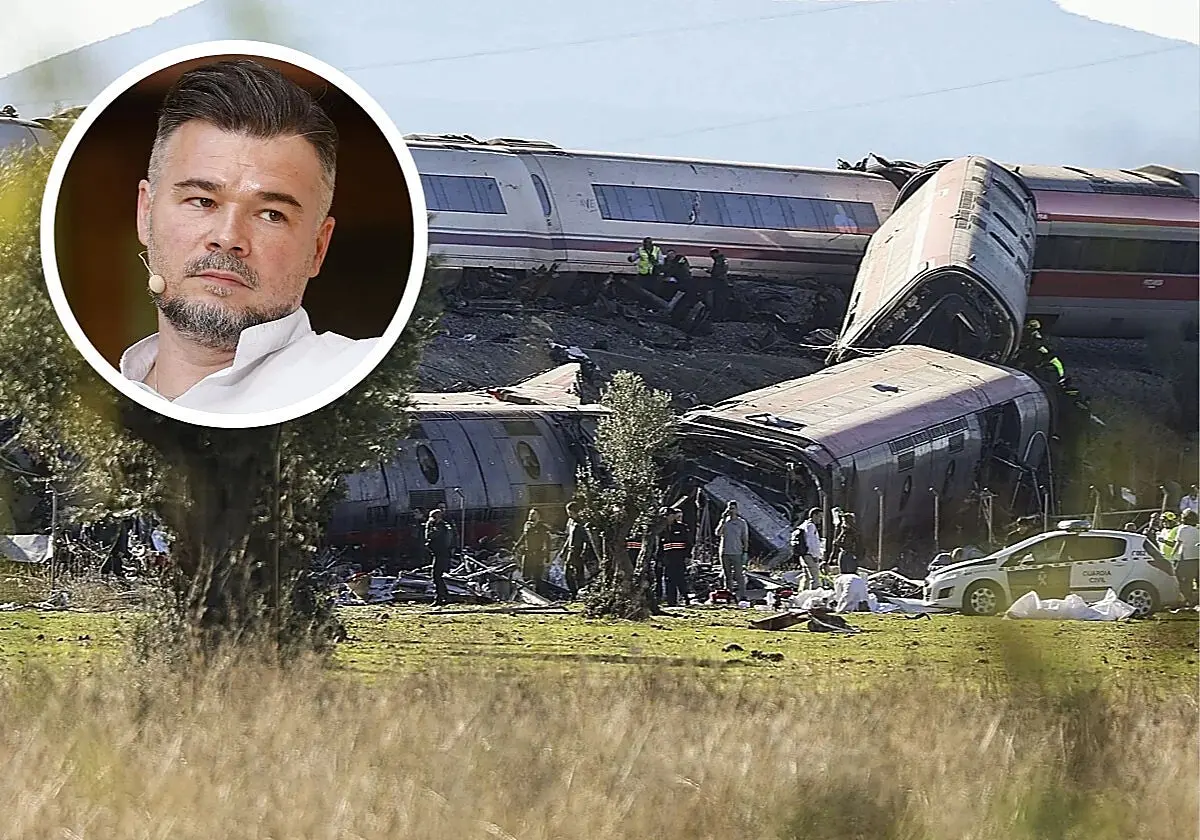 Gabriel Rufián señala a PP y PSOE tras el choque de trenes de Toledo con 68 muertos