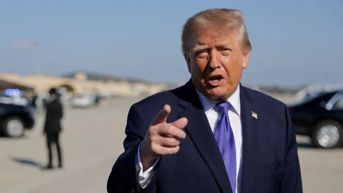Trump asegura que hablará con Lula, pero no se pronuncia sobre el ganador de las elecciones El presidente de EEUU, Donald Tru