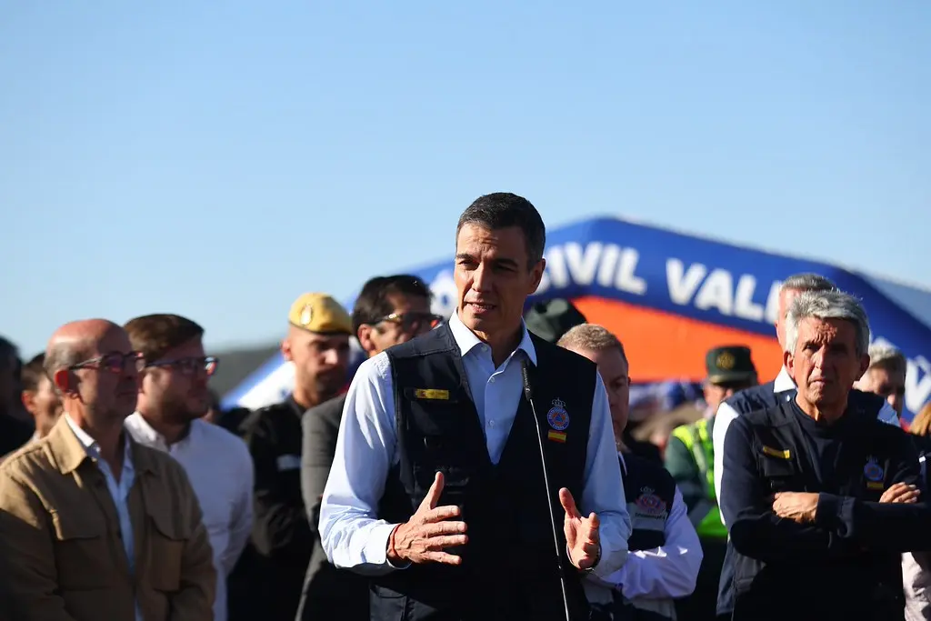 El presidente del Gobierno visita el lugar del accidente ferroviario de Urda, Toledo (28/10/26)