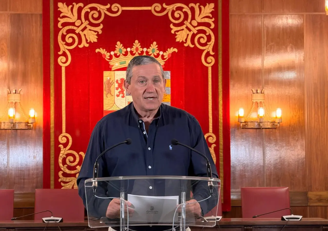 El presidente de la Diputación Provincial, Javier Faúndez