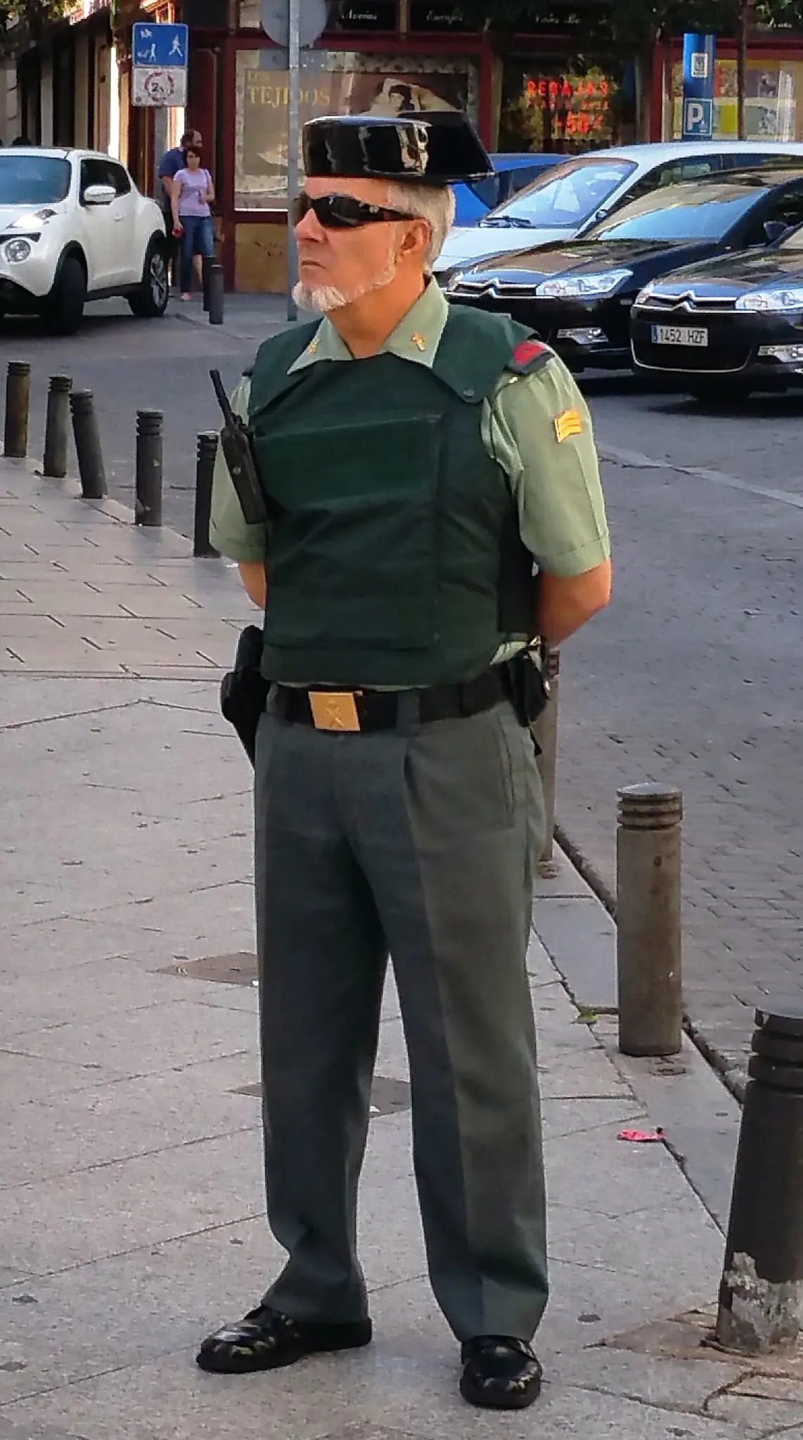 Guardia civil in Madrid 06