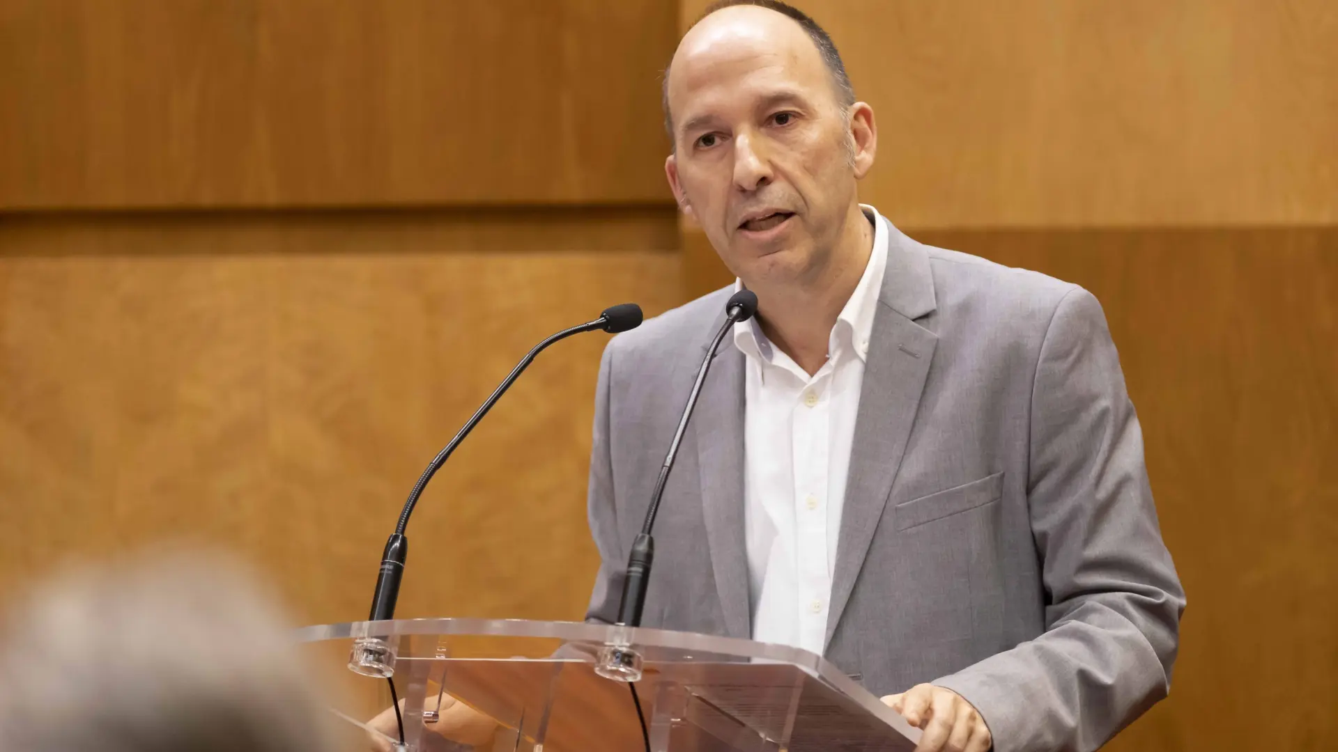 Carmelo Asensio, en su etapa de concejal del Ayuntamiento de Zaragoza.
