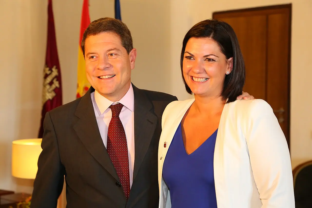 Reunión del presidente García-Page con la alcaldesa de Puertollano