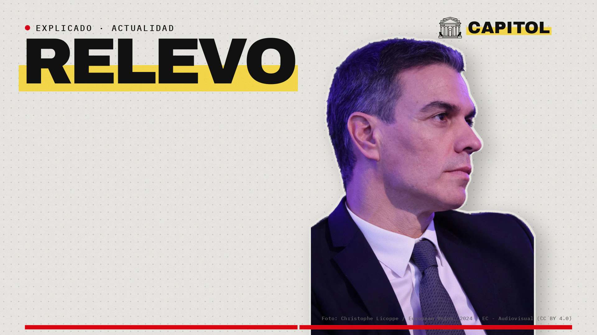 Foto de Pedro Sánchez en la portada de Capitol sobre el relevo de un ministro antes o después del 29-N